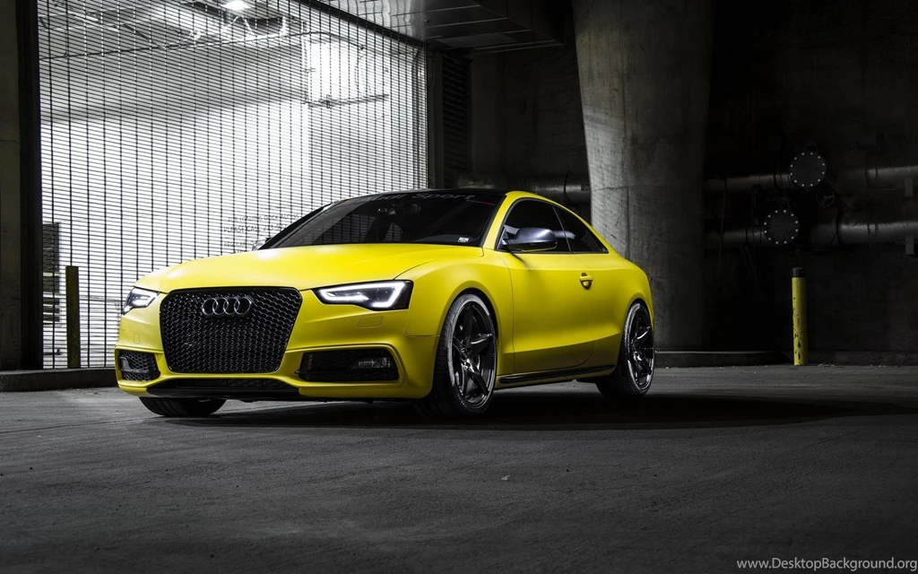 Audi RS5 Yellow Car Wallpapers