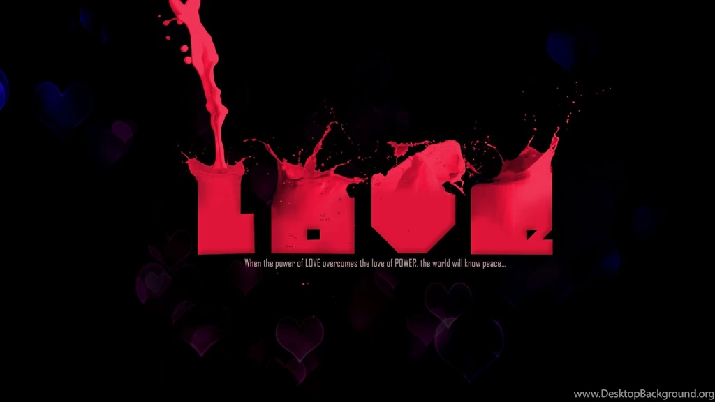 Cute Love Quote HD Desktop