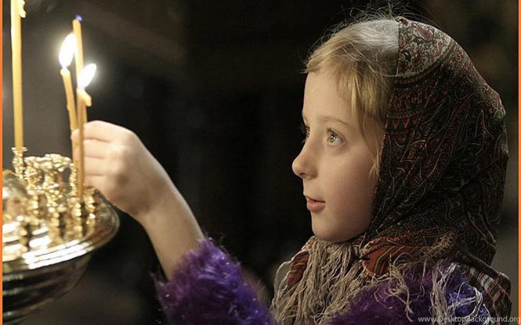 Little Russian Orthodox Girl   (