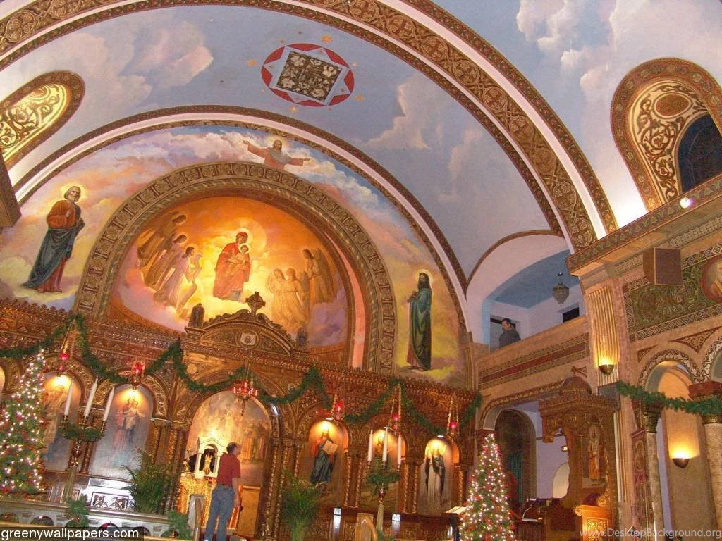 Download Greek Orthodox Church 1024x768 Wallpapers