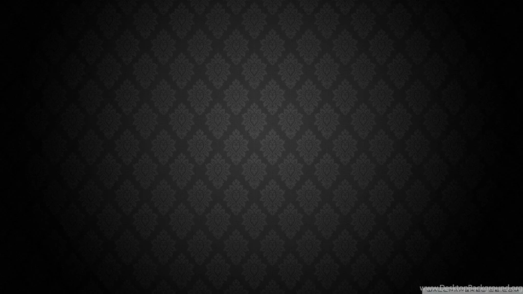 Black Baroque Pattern HD Desktop Wallpapers : High Definition ...