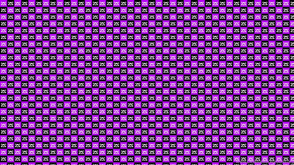 Checker Skulls Desktop Wallpapers