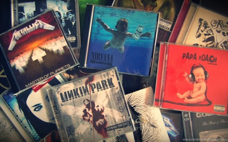 Music Metallica Linkin Park Nirvana Album Covers Cd Papa Roach ...
