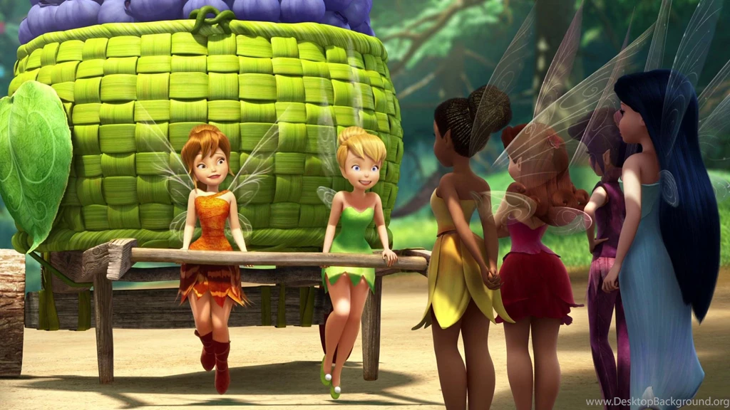 Tink And Fawn With A Hawk Tinkerbell Wallpapers (38593311) Fanpop
