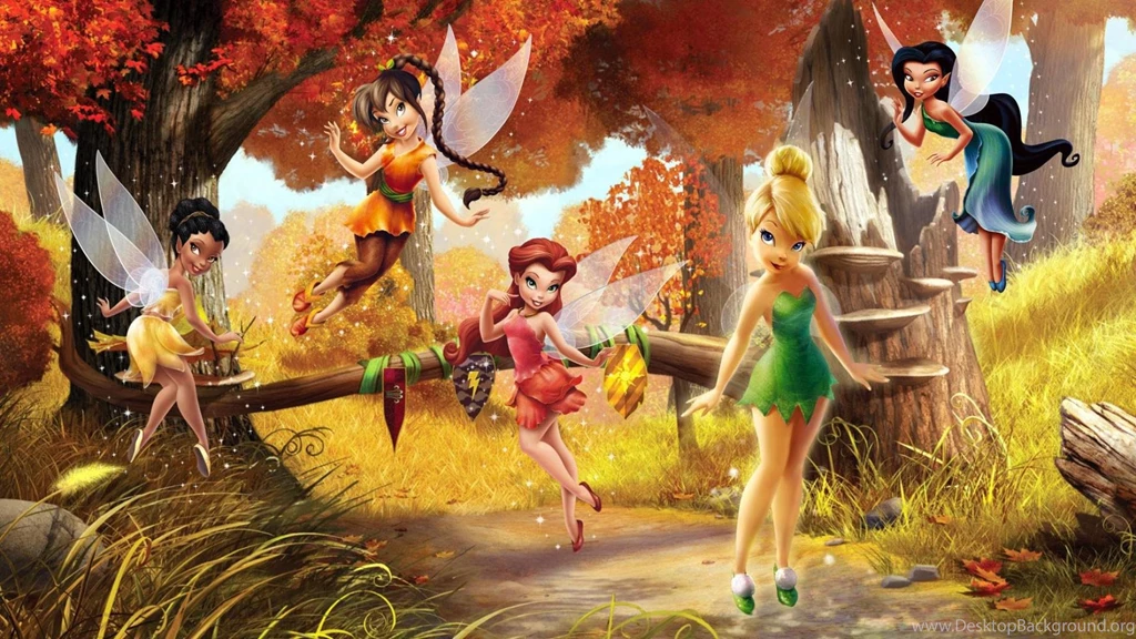 TINK AND FRIENDS WALLPAPER   (
