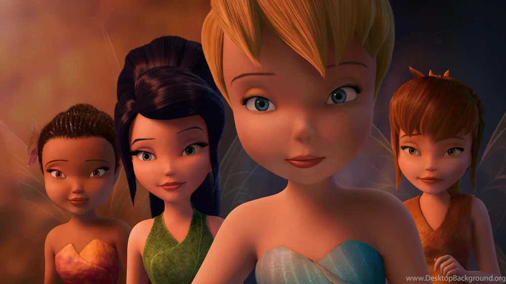 Tink Iredessa Vidia And Fawn Tinkerbell Wallpapers (38593407 ...