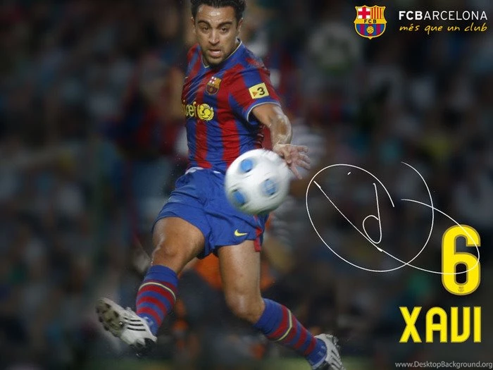 FC Barcelona Xavi Wallpapers Download