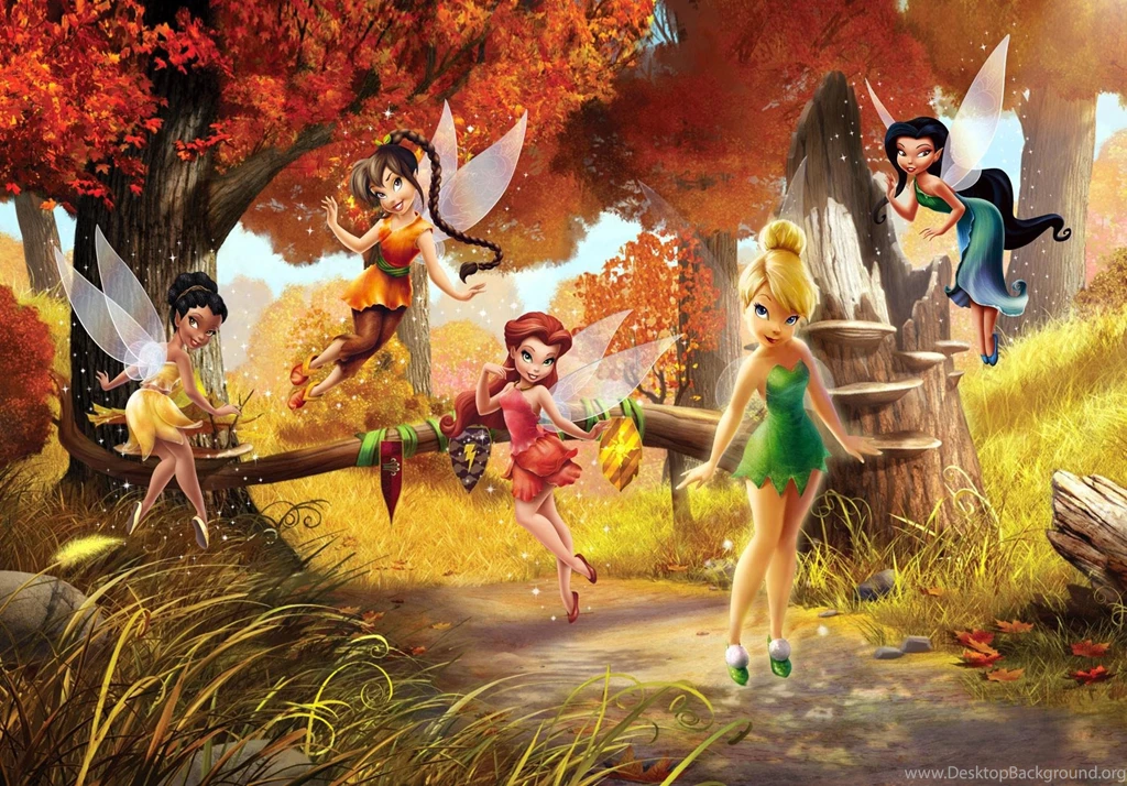 TINK AND FRIENDS WALLPAPER (