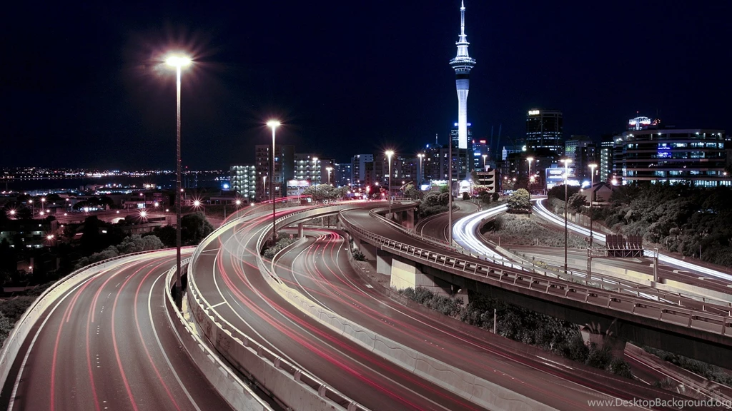 Cityscapes Buildings Roads Long Exposure Wallpapers