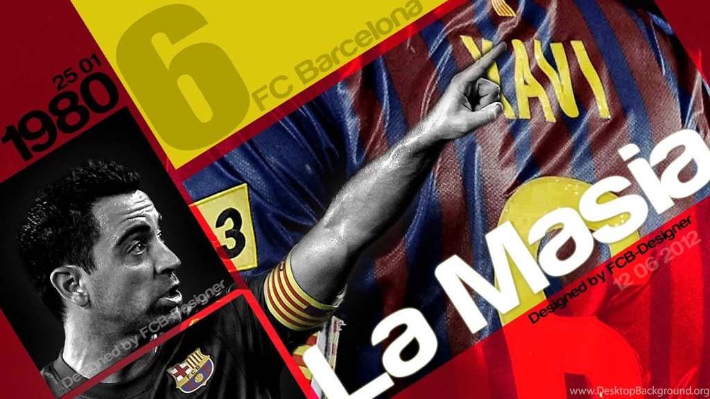 Xavi Hernandez Barcelona 2014 Wallpapers