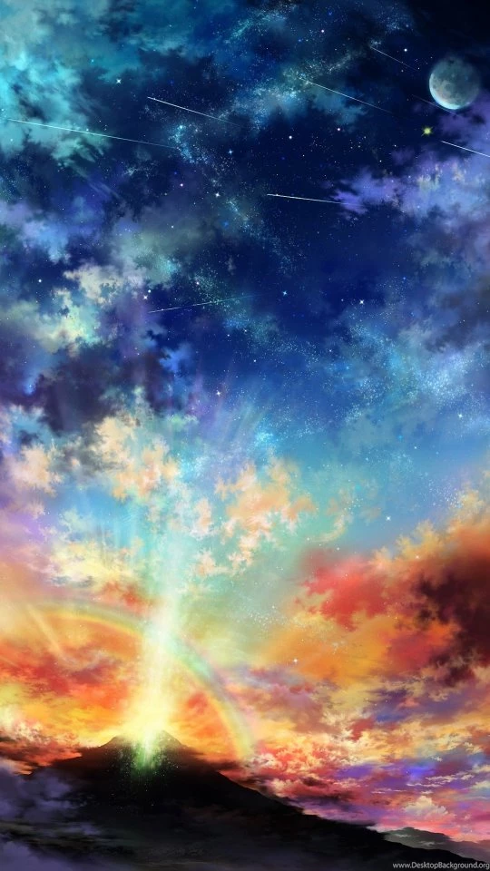 540x960 Awesome Colorful Sunset Sony Xperia Wallpapers HD Mobile
