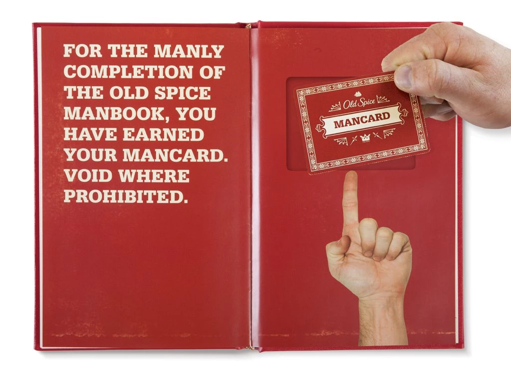 Old Spice Manbook Graphis