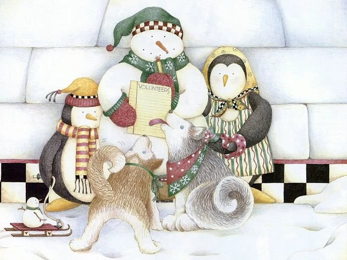 Debbie Mumm Home For Holiday Christmas Wallpapers 6 Wallcoo.net