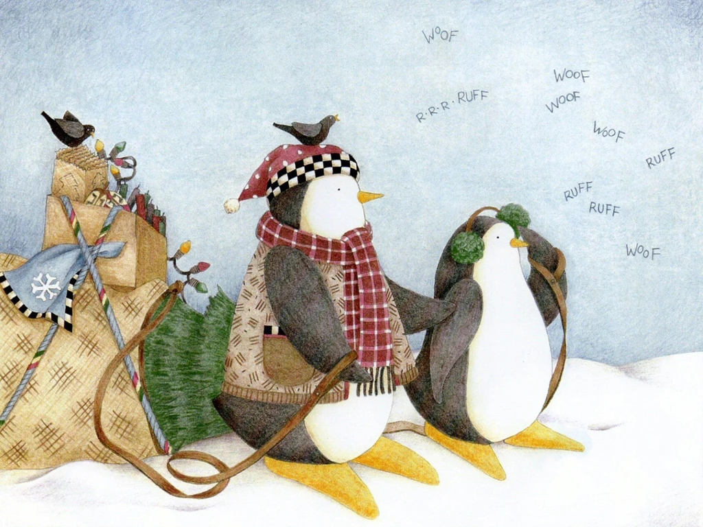 Debbie Mumm Christmas Story Book : Home For The Holiday 1600x1200 ...