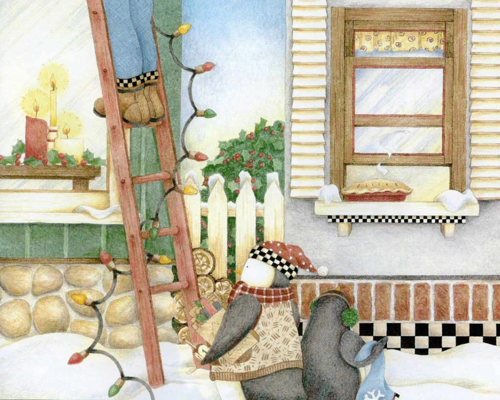 Debbie Mumm Christmas Story Book : Home For The Holiday 1280x1024 ...