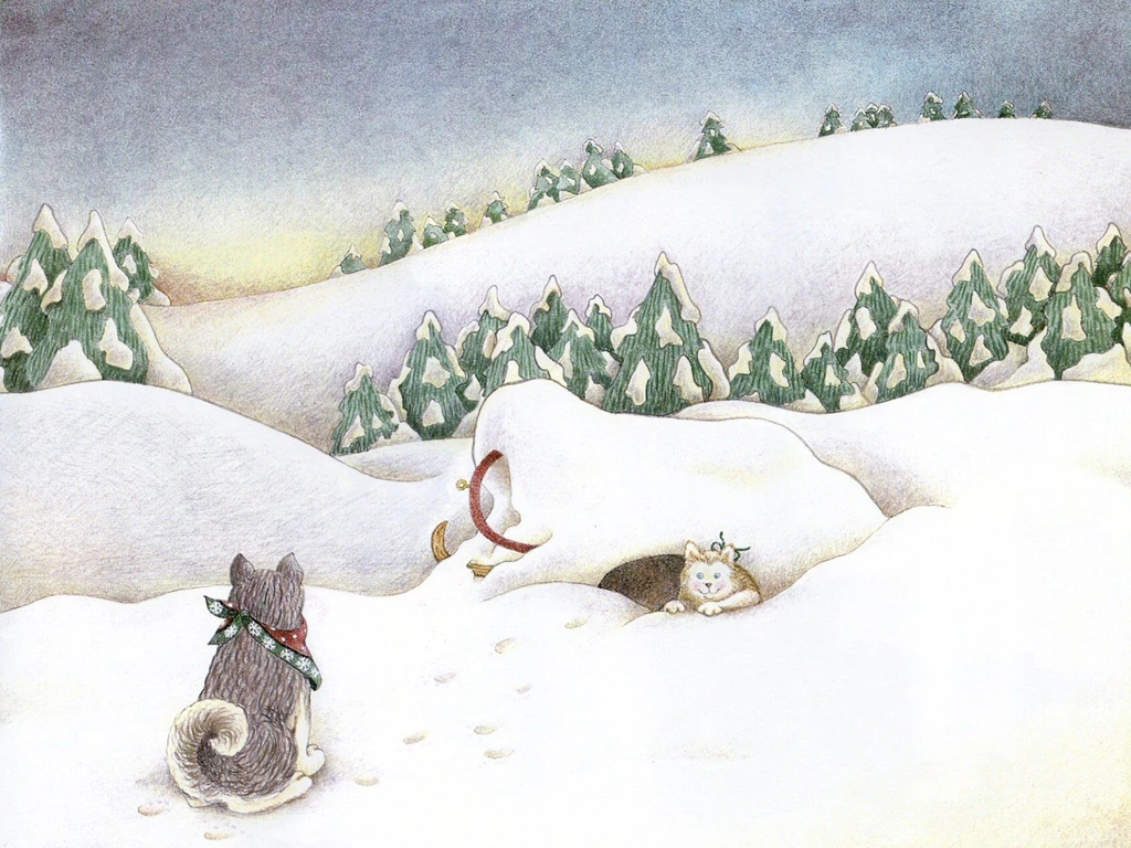Debbie Mumm Christmas Story Book : Home For The Holiday 1600x1200 ...