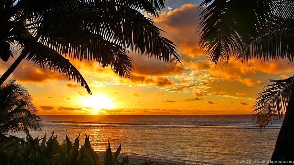 Tropical Sunset Computer Wallpapers, Desktop Backgrounds ...