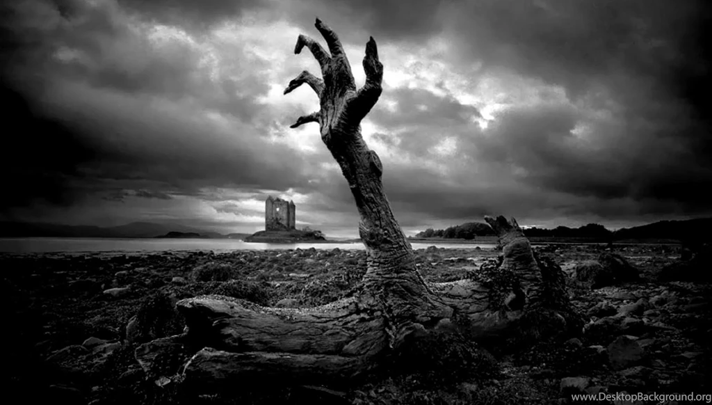 Wallpapers Hd 1080P Black And White Zombie