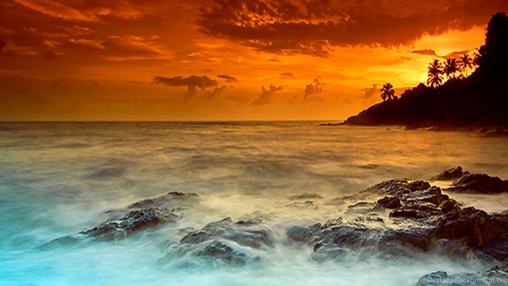 XMWallpapers.com Wallpapers Other Landscape Tropical Sunset