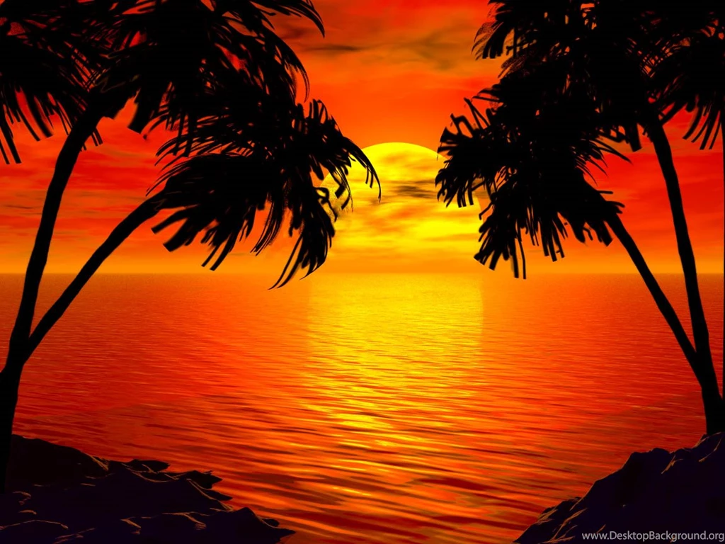 Another Tropical Sunset By Intothemoonbeam Customization Wallpapers ...