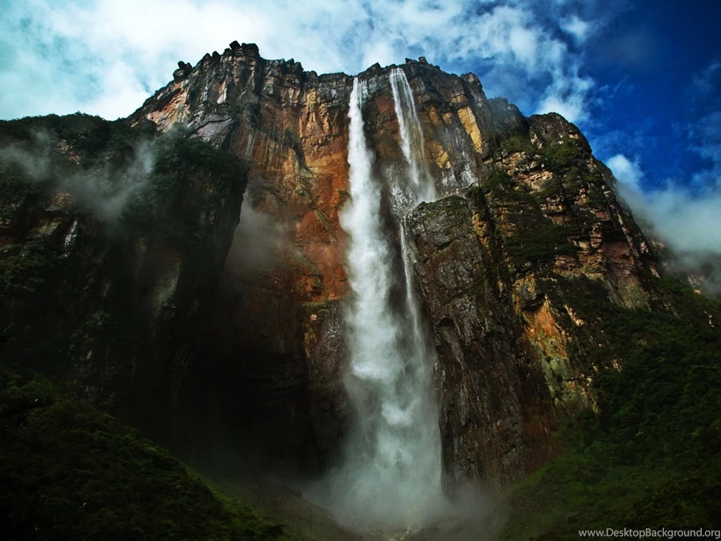 Magestic Angel Falls In Venezuela Photo