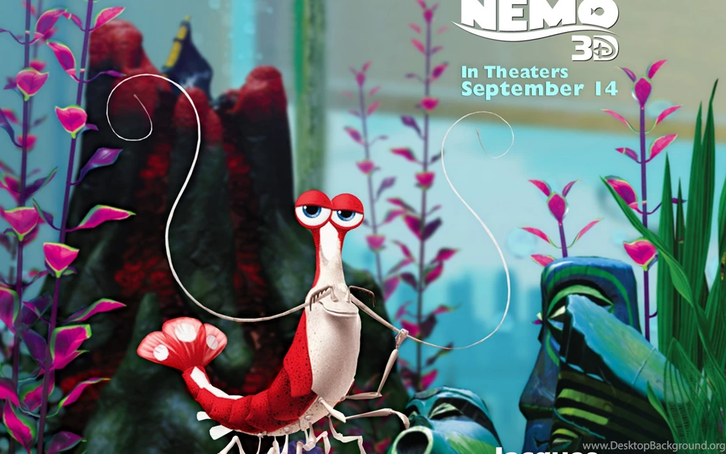 Download 1920x1200 Finding Nemo 3D Wallpapers Jacques