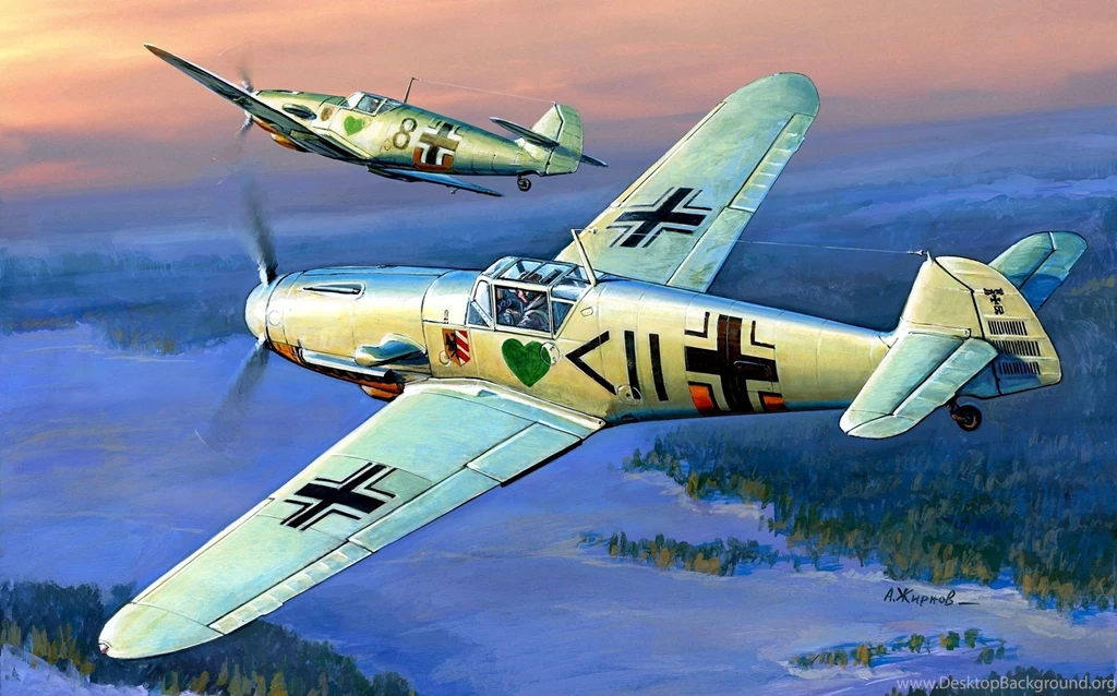 Zhirnov, Plane, Messerschmitt, Luftwaffe, Group Commander ...
