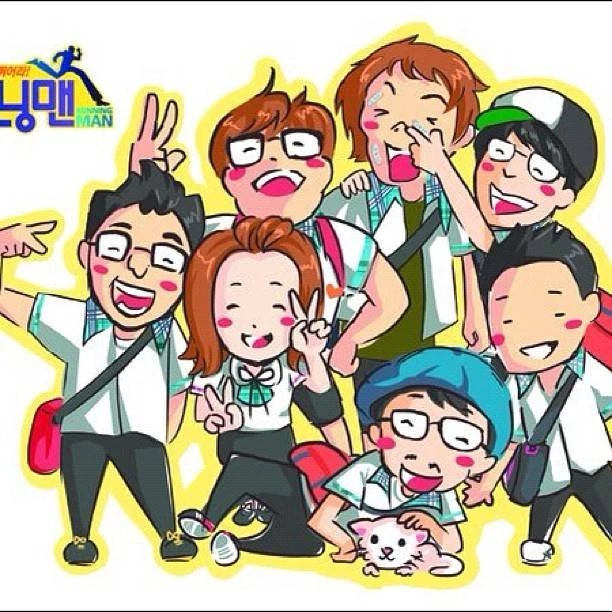 Wallpapers Running Man Cartoon 612x612