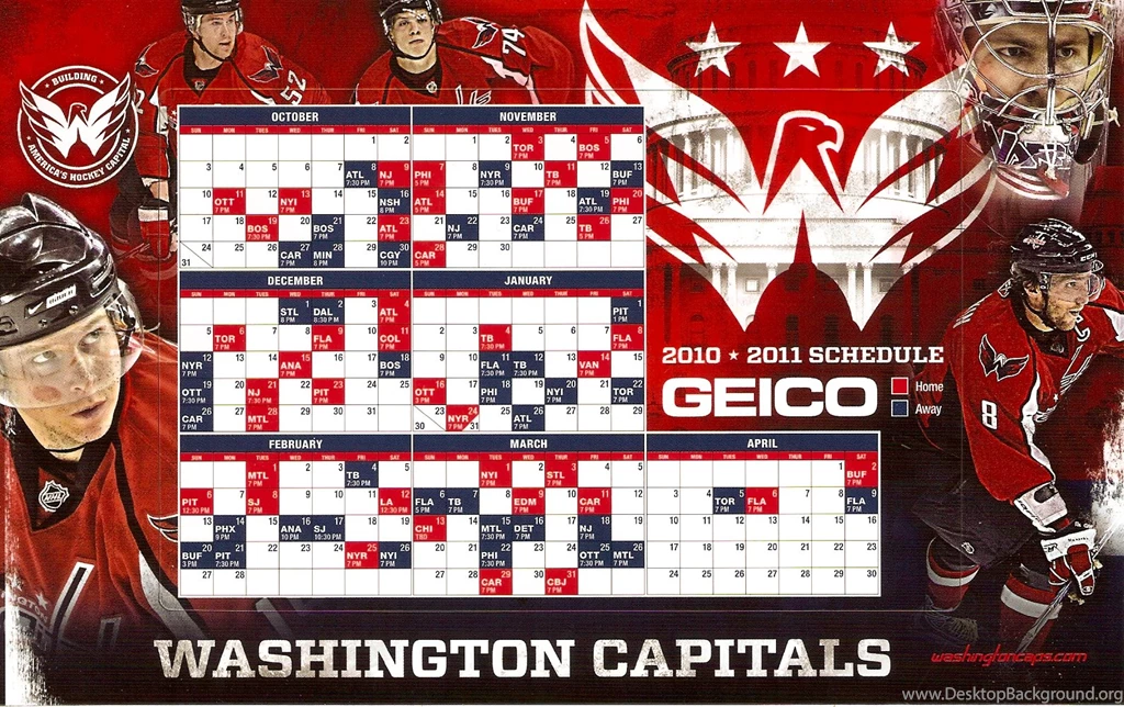 2010 11 Caps Schedule Magnet Capitals Outsider Capitals Outsider