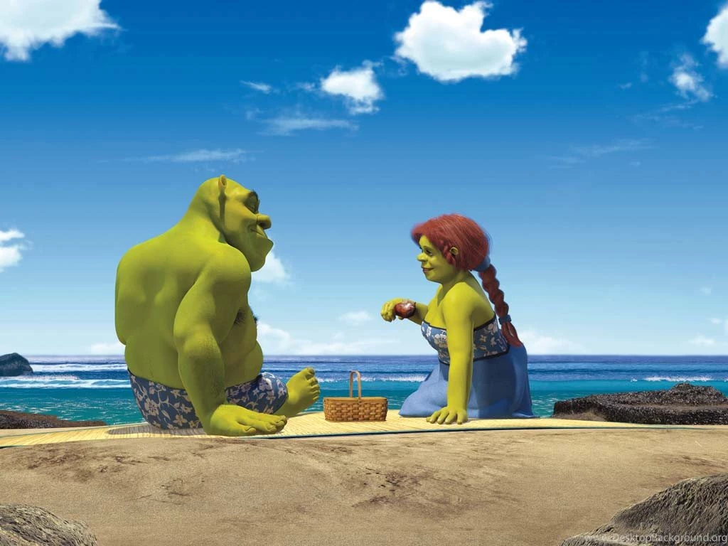 Shrek And Fiona Full HD Backgrounds Image For Android Cartoons ...