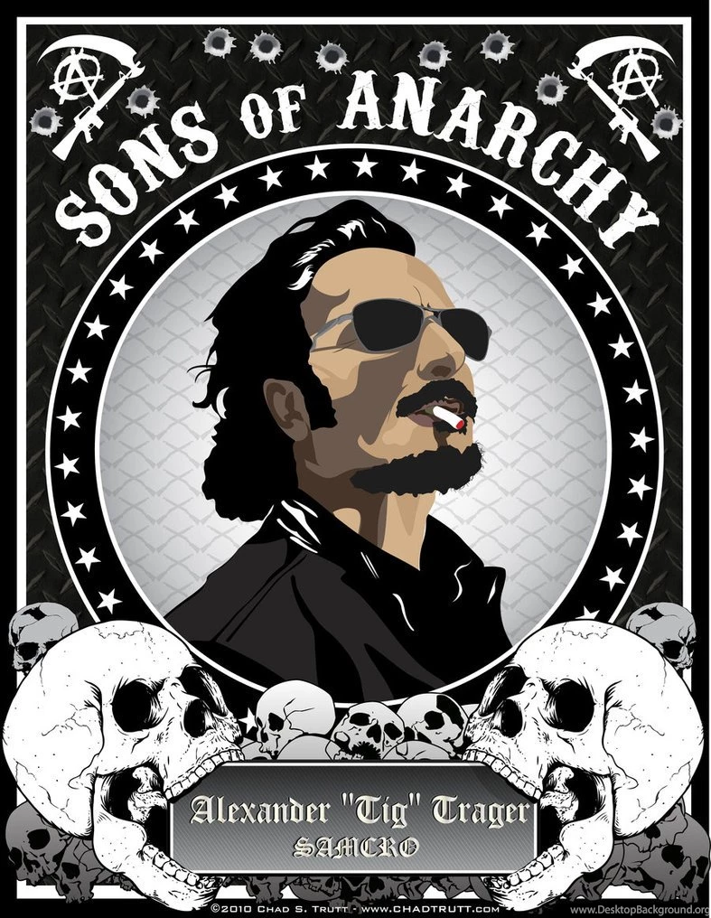 Sons Of Anarchy Tig Trager By Chadtrutt On DeviantArt