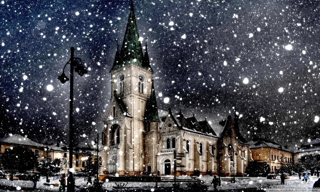 Snow City Winter Season HD Wallpapers