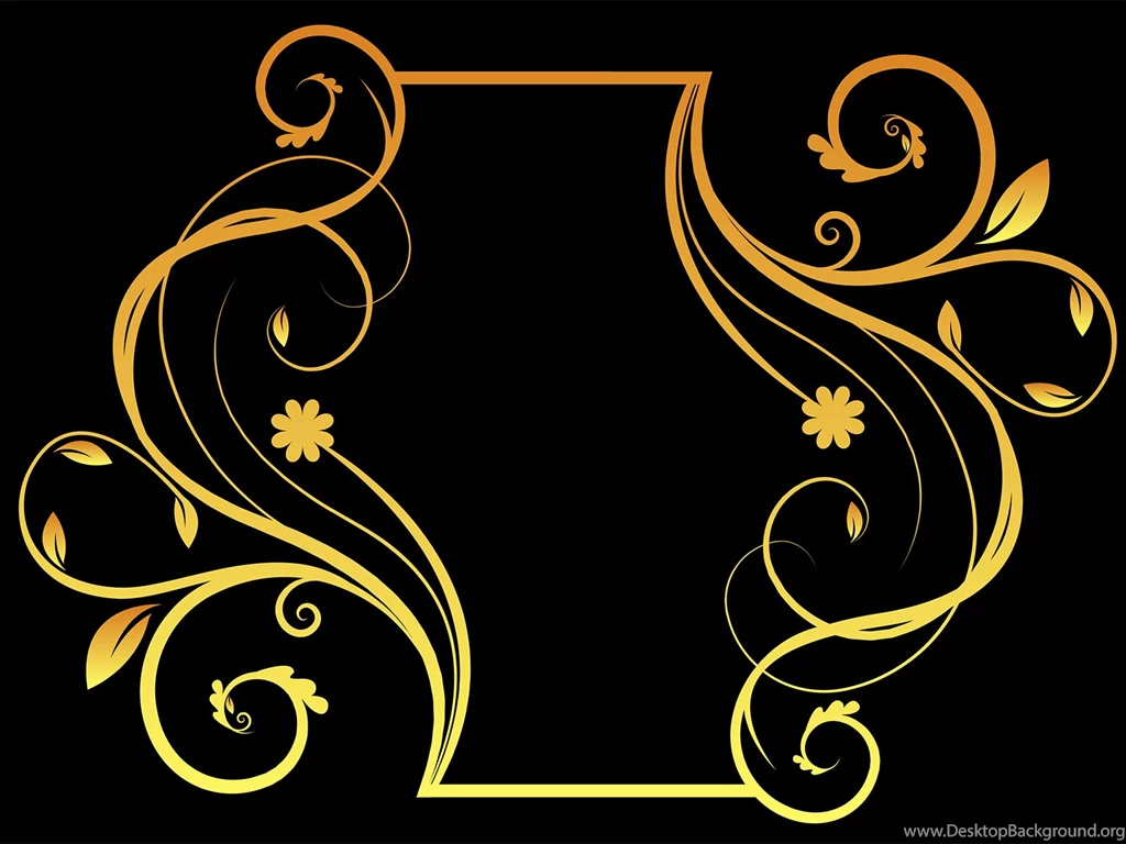 Floral Invitation Frame PPT Backgrounds Invitation PPT Frames ...
