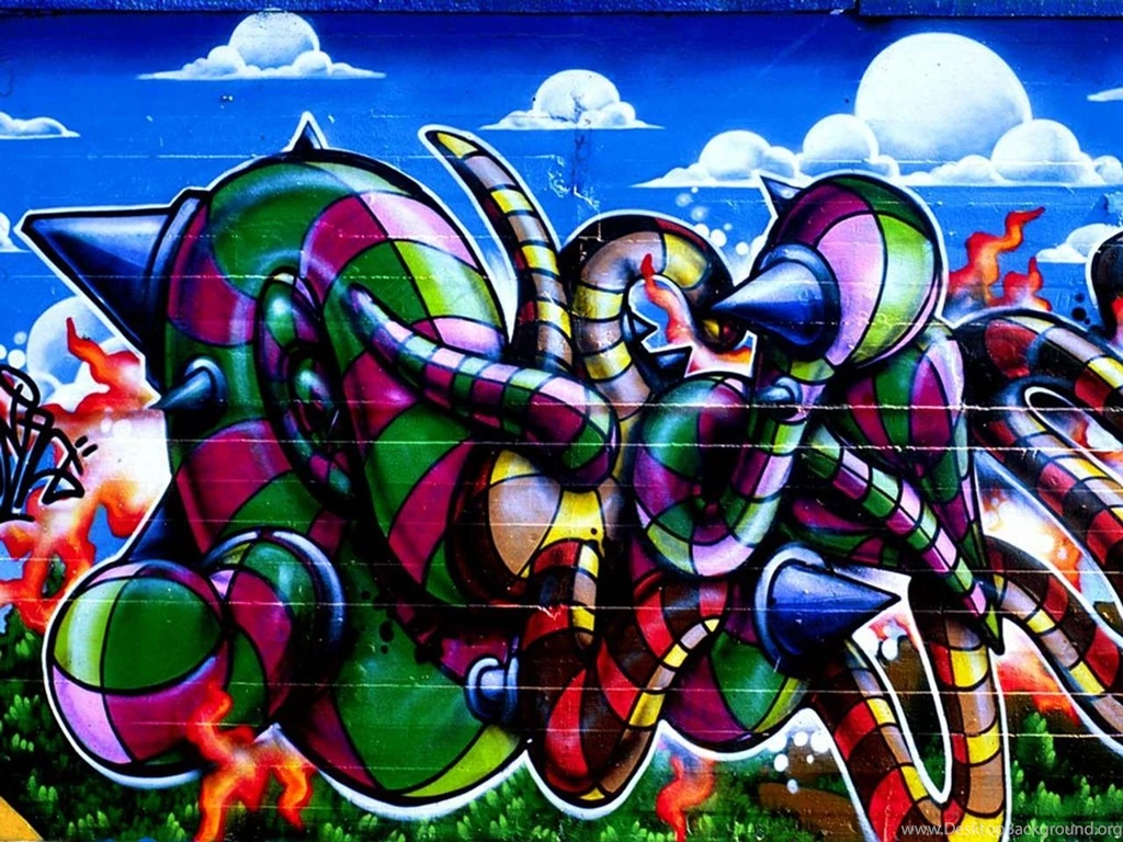 Graffiti Apple Wallpapers 21602 HD Wallpapers
