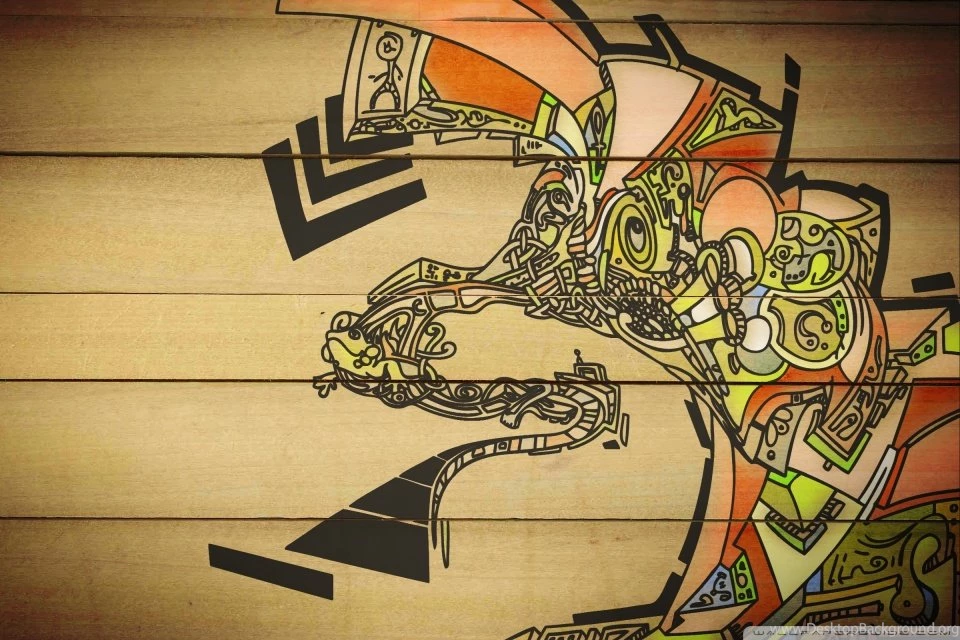 Vector Graffiti HD Desktop Wallpapers : Fullscreen : Mobile