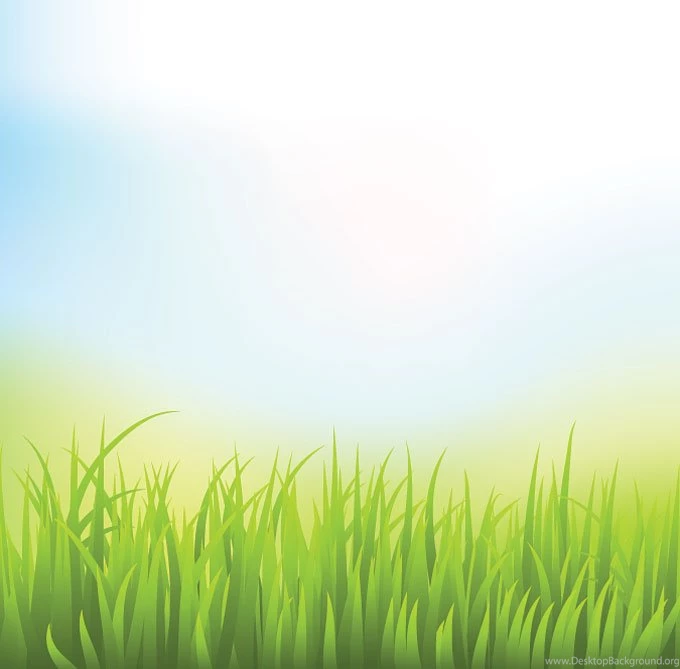Abstract Green Grass Backgrounds With Blue Sky (Free), Vector File ...