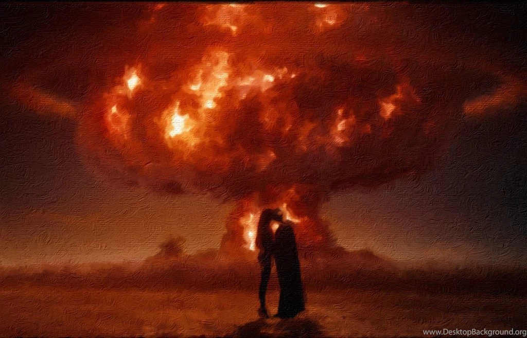 The Watchmen Mushroom Cloud Kiss By Hernandez Henson On DeviantArt