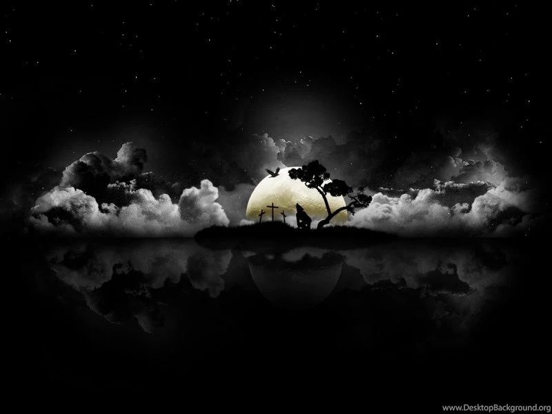 Dark Dark Art The End Of The Journey – Abstract Fantasy HD Desktop ...