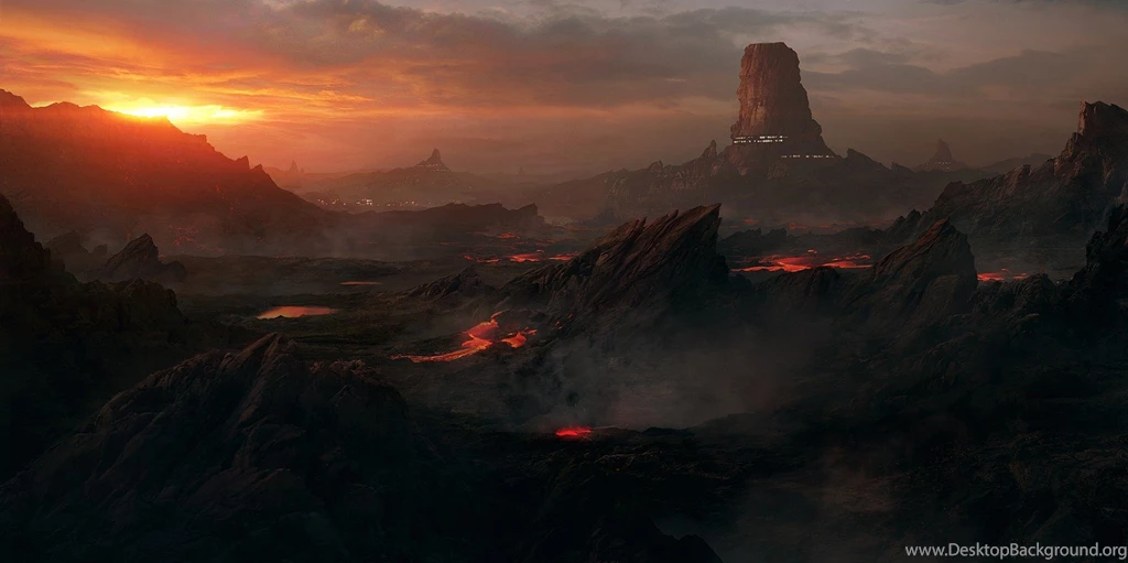 Andree Wallin, Apocalyptic, Landscape, Futuristic, Dark, Artwork ...