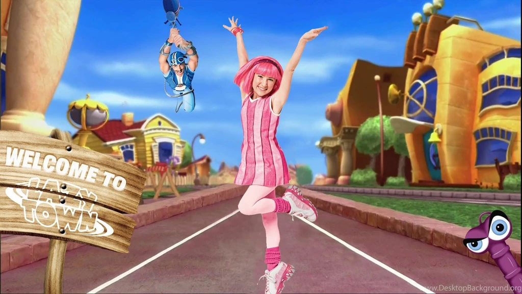 1920x1080px Lazy Town