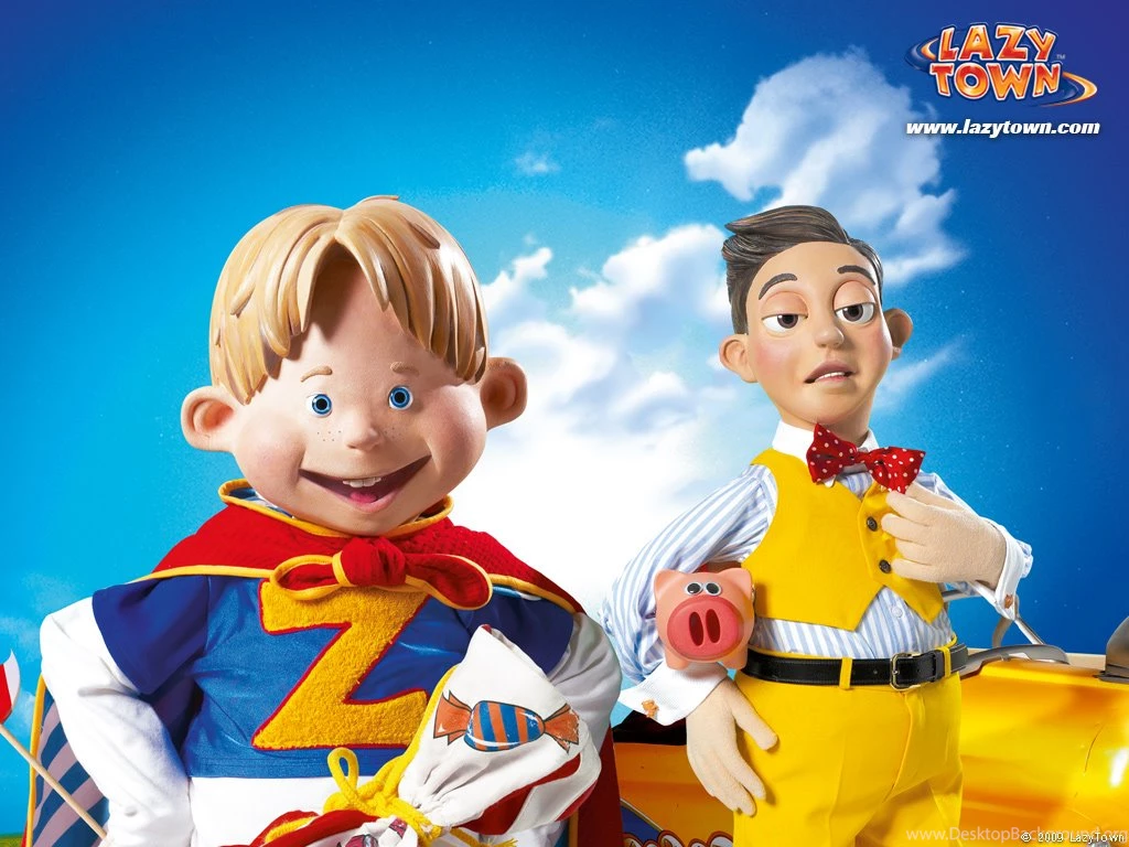 Wallpapers Im Lazy Town Ziggy Stingy Juegos Del Cartoon 1024x768 ...  Desktop Background