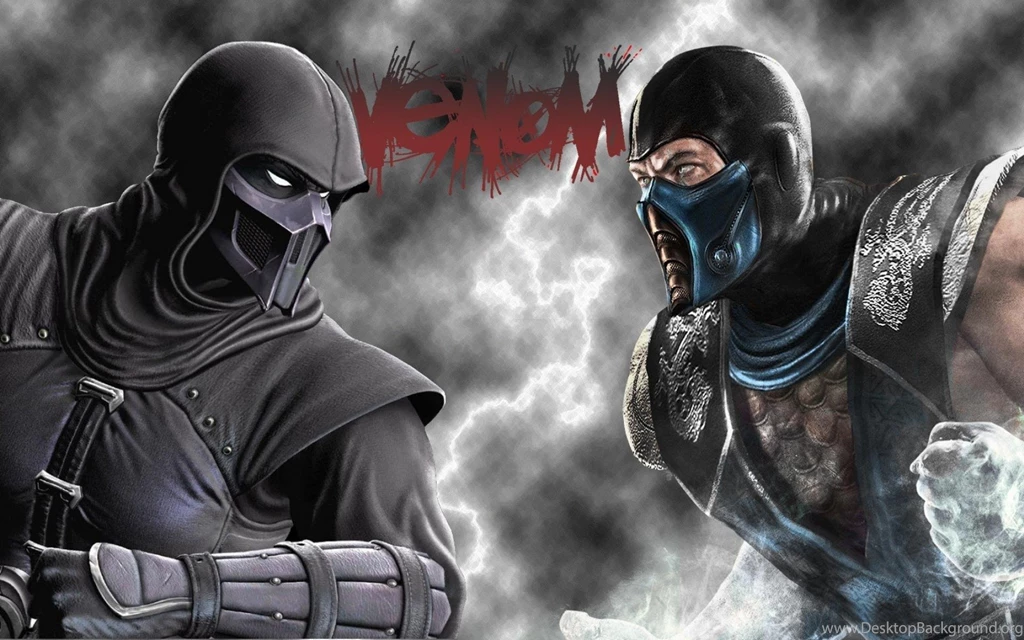 Mortal Kombat Noob Saibot Sub zero Venom Clouds Wallpapers