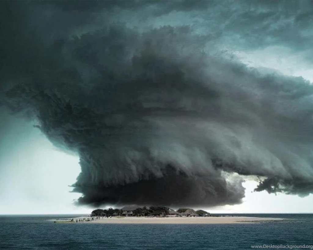 Clouds Storm Islands Huricane Island Thunderhead Cloud HD ...