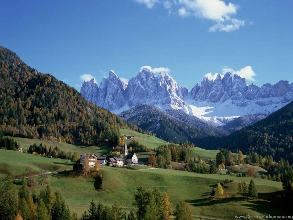 Wallpapers Rocky Free Mountain Spring The 1024x768