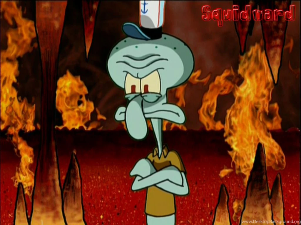 Squidward!! Squidward (spongebob) Wallpapers (21620199) Fanpop