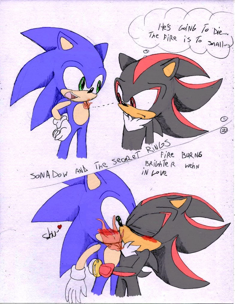 Sonadow And The Secret Rings :color: By Kurithewolfe On DeviantArt