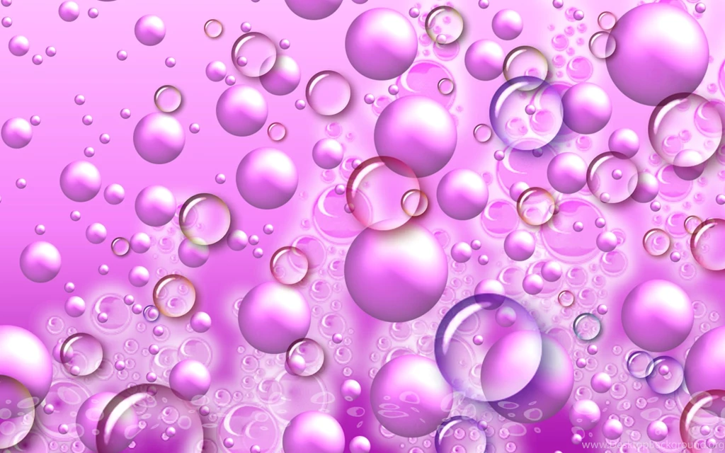 Pink Bubbles Wallpapers 11397 1680x1050 UMad.com