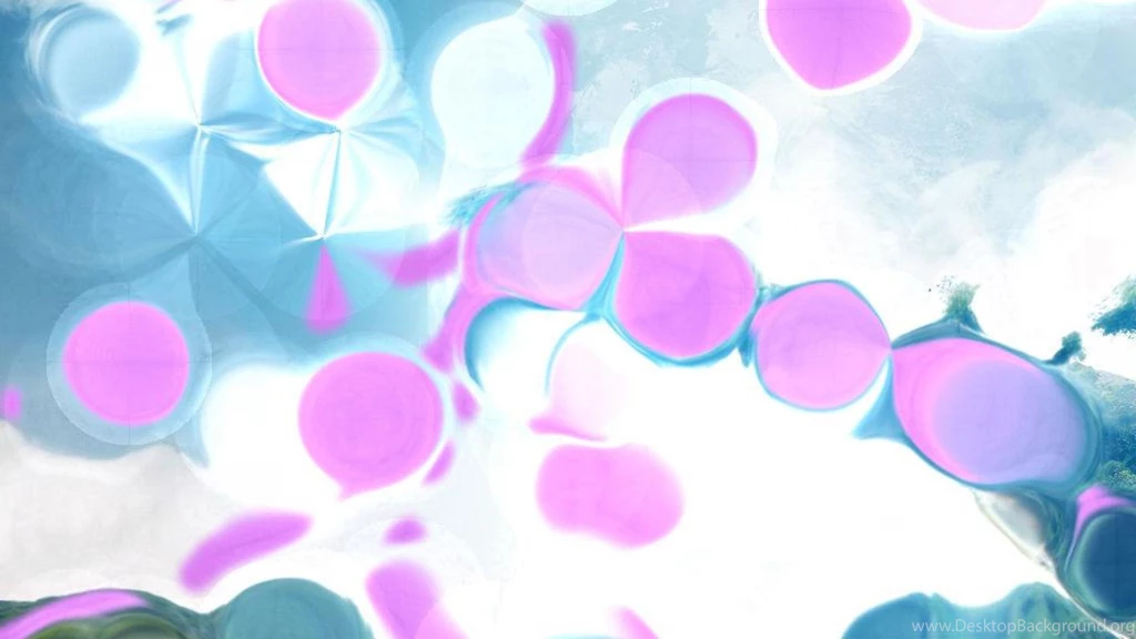 PINK BUBBLES WALLPAPER (
