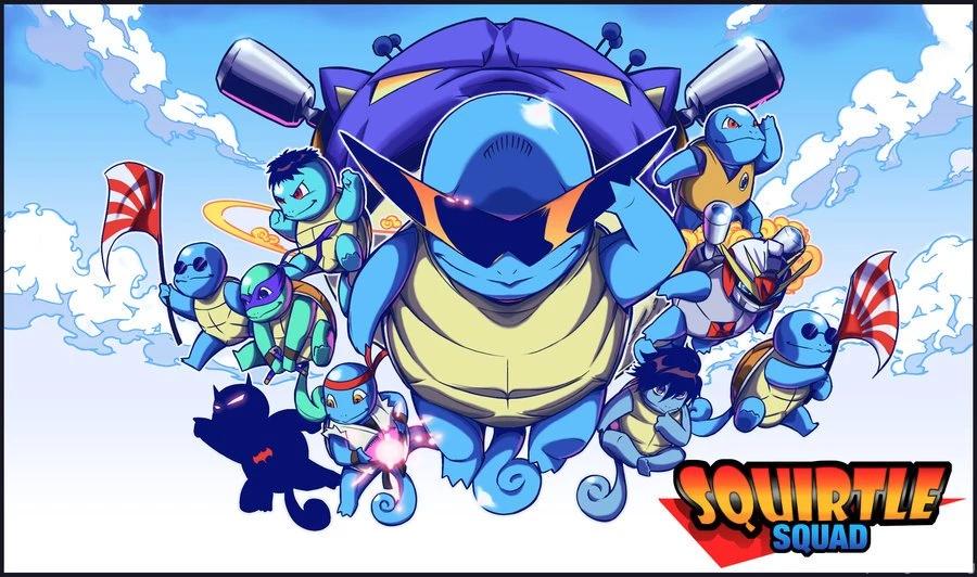 Squirtle Squad By Beatboxsamurai On DeviantArt