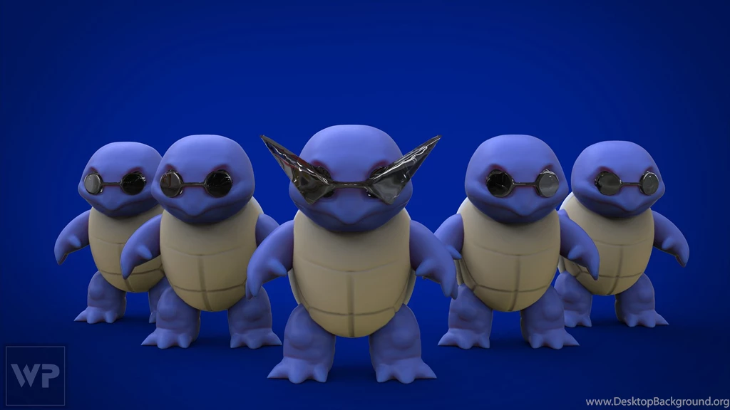 ArtStation Squirtle Squad, Wilbert Pierce